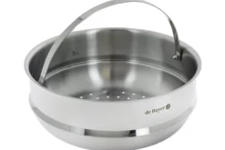 Panier cuit-vapeur 24cm De Buyer en acier inoxydable