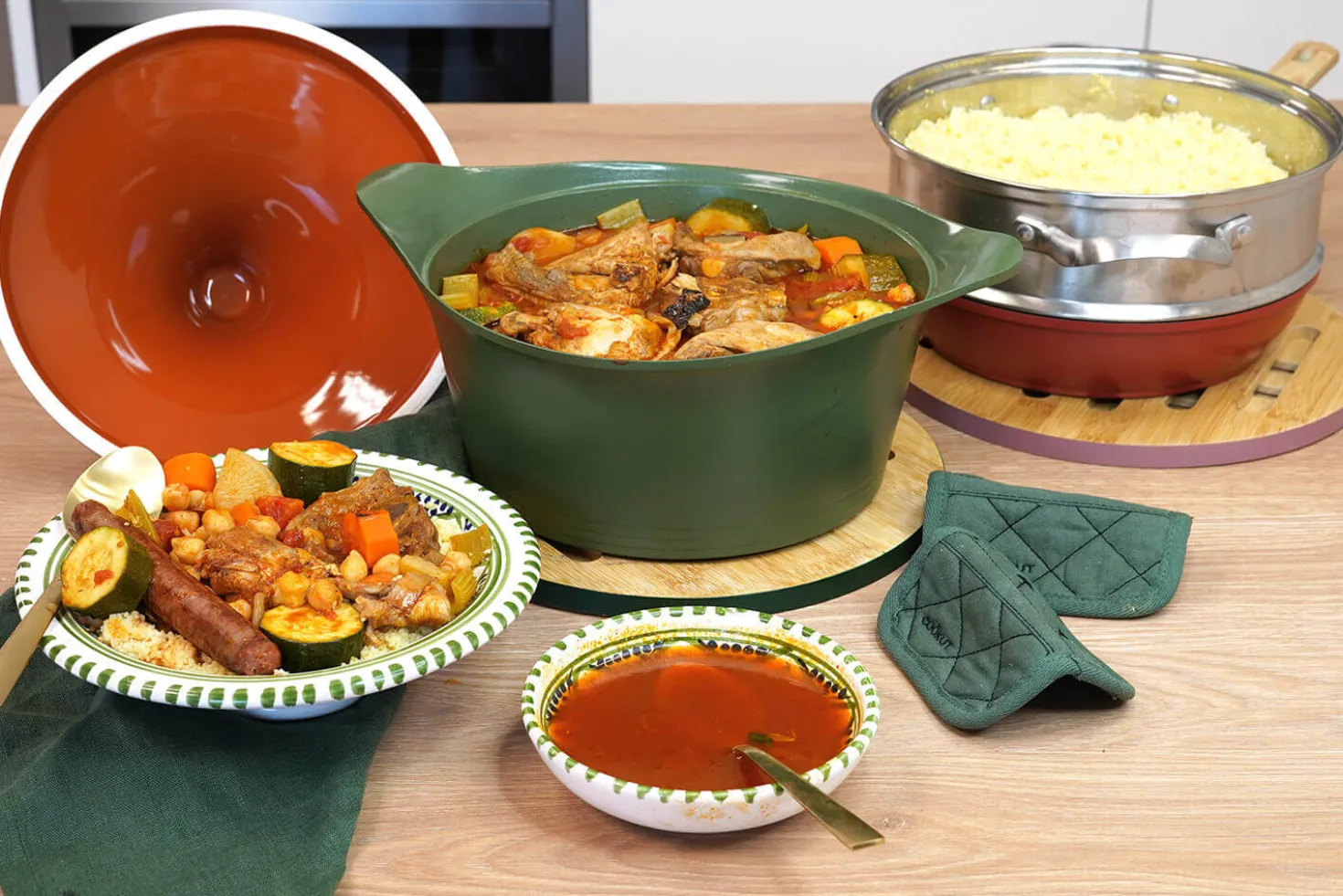 Panier vapeur / couscoussier pour Incroyable Cocotte Cookut 28cm