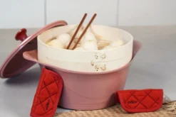 Panier vapeur en bambou Cookut pour l'Incroyable Cocotte