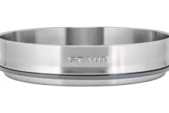 Panier vapeur Staub en acier inoxydable pour cocotte ronde