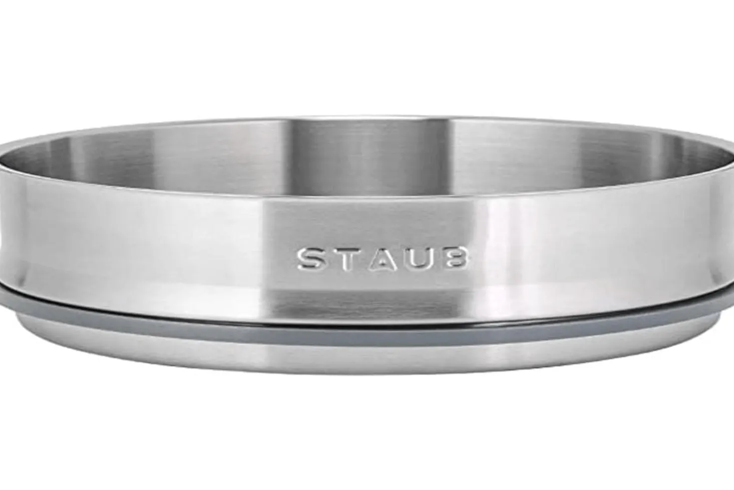 Panier vapeur Staub en acier inoxydable pour cocotte ronde