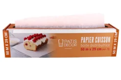 Papier cuisson Patisdécor avec boîte distributrice 50m