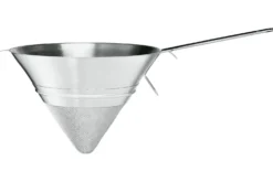 Passoire chinois Rösle en acier inoxydable diamètre 25cm avec insert en gaze