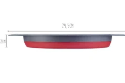 Passoire pliable Westmark ø22cm rouge et grise