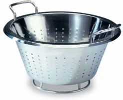 Passoire professionnelle MATFER acier inox 32cm avec anses
