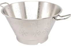 Passoire professionnelle MATFER acier inox 45cm avec anses