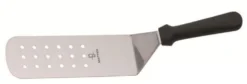 Pelle coudée perforée professionnelle Matfer acier inox semi-flexible 20cm