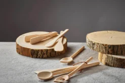 Pelle de cuisine galbée De Buyer B Bois 30cm en hêtre