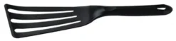Pelle à friture professionnelle en polyamide noir 30cm