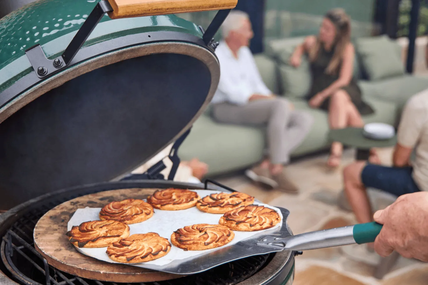 Pelle à pizza Big Green Egg 40cm en acier inoxydable