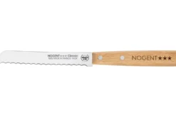 Petit couteau à pain Nogent 11cm manche en bois de hêtre