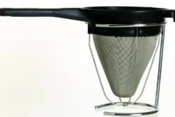 Pied support chromé universel Matfer pour chinois et passe-sauce - Diamètre 20cm