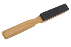 Pierre à aiguiser carbure de silicium sur manche en bois