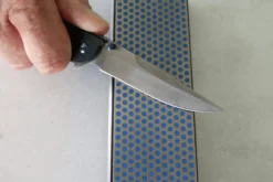 Pierre à aiguiser diamant DMT Diamond Whetstone bleu à grain grossier 325 + boitier