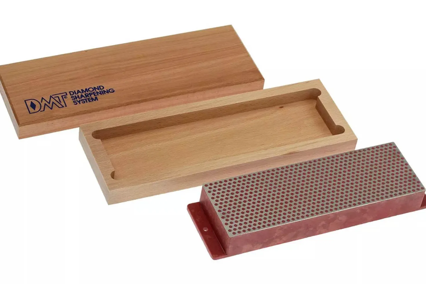 Pierre à aiguiser diamant DMT grain fin rouge W8F