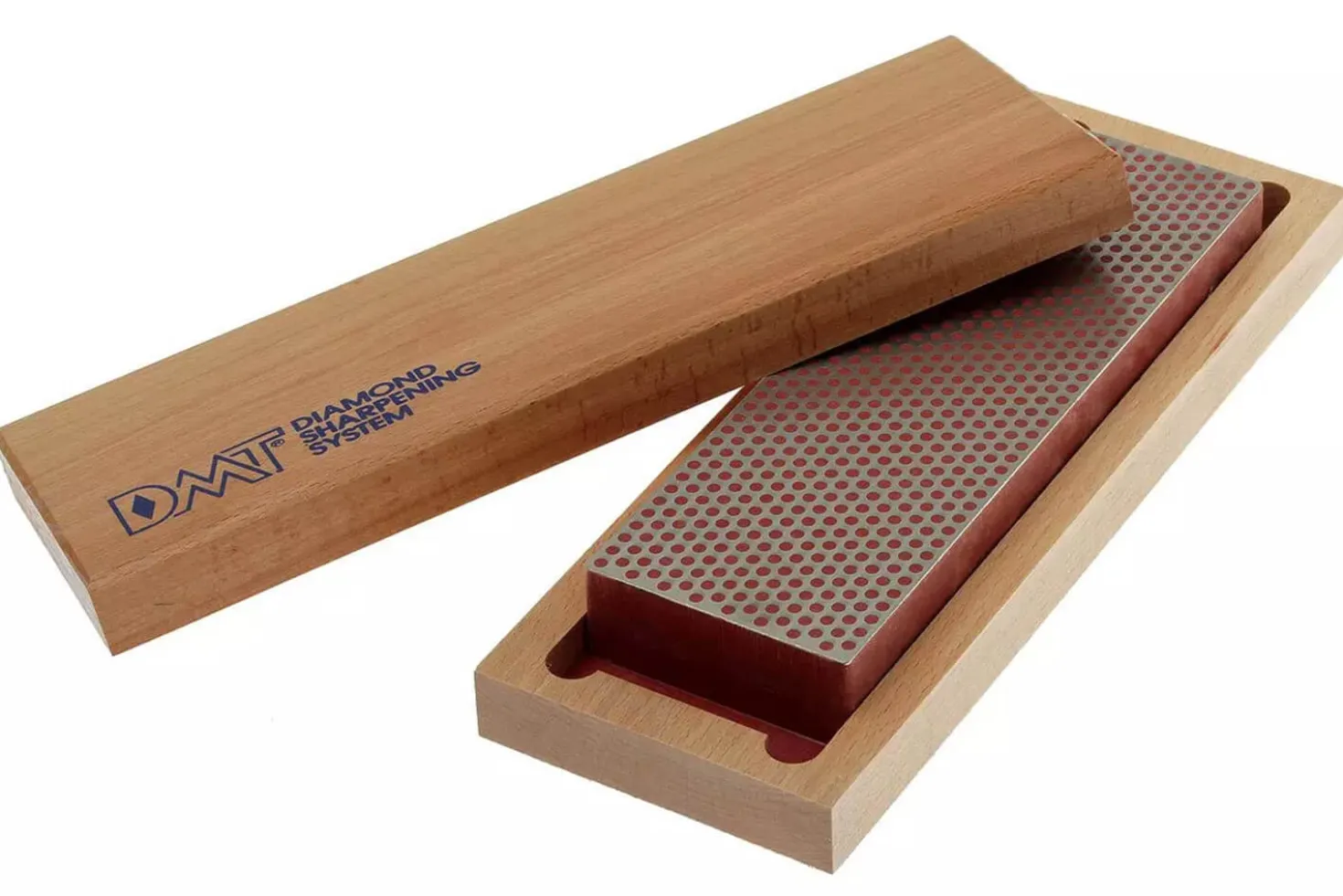 Pierre à aiguiser diamant DMT grain fin rouge W8F