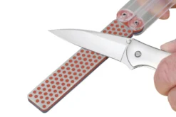 Pierre à aiguiser DMT Diafold Diamond portable double face diamantée 325/600