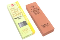 Pierre à aiguiser japonaise King Deluxe grains 2000 - Taille M