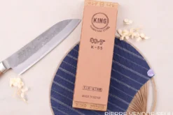 Pierre à aiguiser japonaise King Sharpening grains 1000 avec support