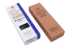 Pierre à aiguiser japonaise King Deluxe grains 1000 - Taille M