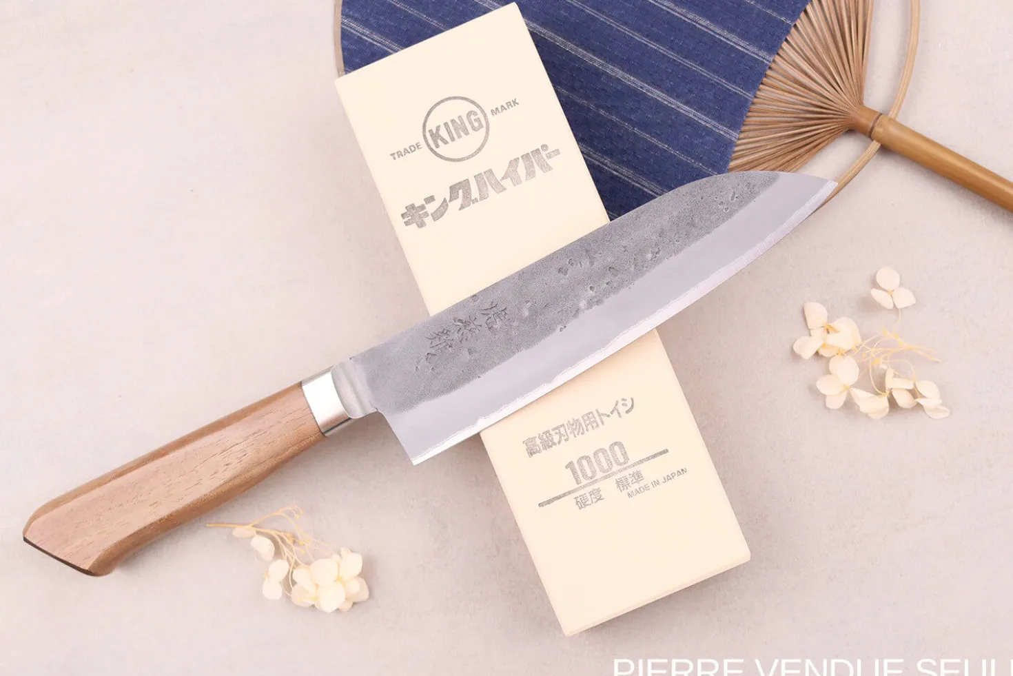 Pierre à aiguiser japonaise King Hyper grains 1000