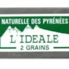 Pierre à aiguiser naturelle des Pyrénées L'IDEALE 2 grains 20cm