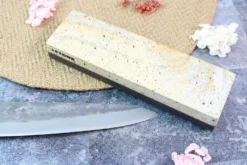 Pierre à aiguiser naturelle La Lune® Kumamoto 20x6cm grains 1000/8000