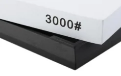 Pierre à aiguiser TAIDEA grain fin 3000 + socle