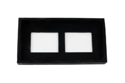 Pierre naturelle d'Arkansas Surgical Black Arkansas Stone RH PREYDA grain ultra-fin