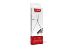 Pince à arêtes coudée Triangle acier inox 20cm