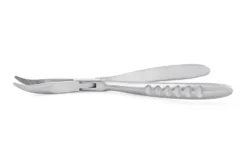 Pince à arêtes coudée Triangle acier inox 20cm