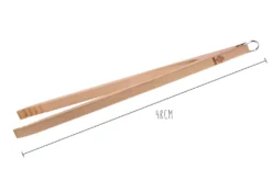 Pince à barbecue Gefu Natura extra longue en bois 48cm