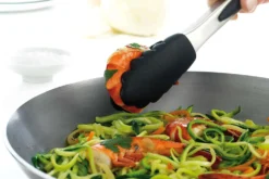 Pince de cuisine Mastrad 30cm acier et silicone noir