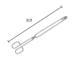 Pince de cuisine Triangle 38cm acier inox