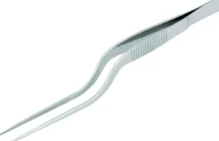 Pince à dresser courbée ultra-fonctionnelle tout inox 16cm