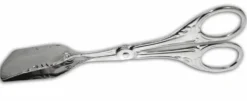 Pince à gâteaux décorée 18cm en acier inoxydable