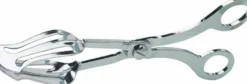Pince à gâteaux large 21cm acier chromé