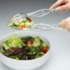 Pinces à salade KitchenCraft Scissor Action séparables en acrylique transparent