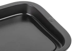 Plancha rectangulaire noire Peugeot Grill to table en céramique - 43cm