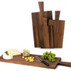 Planche apéritive Continenta en bois de noyer 39x17x2cm