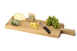 Planche apéritive Continenta en bois de chêne 39x17x2cm