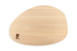 Planche à découper ovale Kai en Hinoki japonais 32 x 23 cm