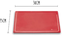 Planche à découper souple Wüsthof rouge 38x25cm