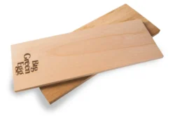 Planchettes pour grillades Big Green Egg en bois de cèdre 2 pièces 28cm