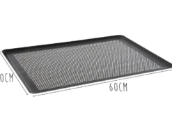 Plaque perforée anti-adhésive De Buyer en aluminium