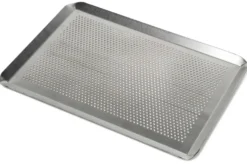 Plaque pâtissière perforée Patisdécor en aluminium 30x20cm