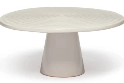 Plateau de présentation 25cm Dutch Deluxes en céramique blanche