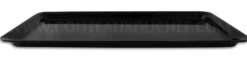 Plateau de présentation professionnel en Altuglas® noir - 58x21cm