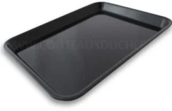 Plateau de présentation professionnel en Altuglas® noir - 41x21cm