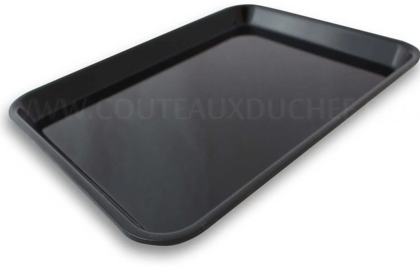 Plateau de présentation professionnel en Altuglas® noir - 41x21cm